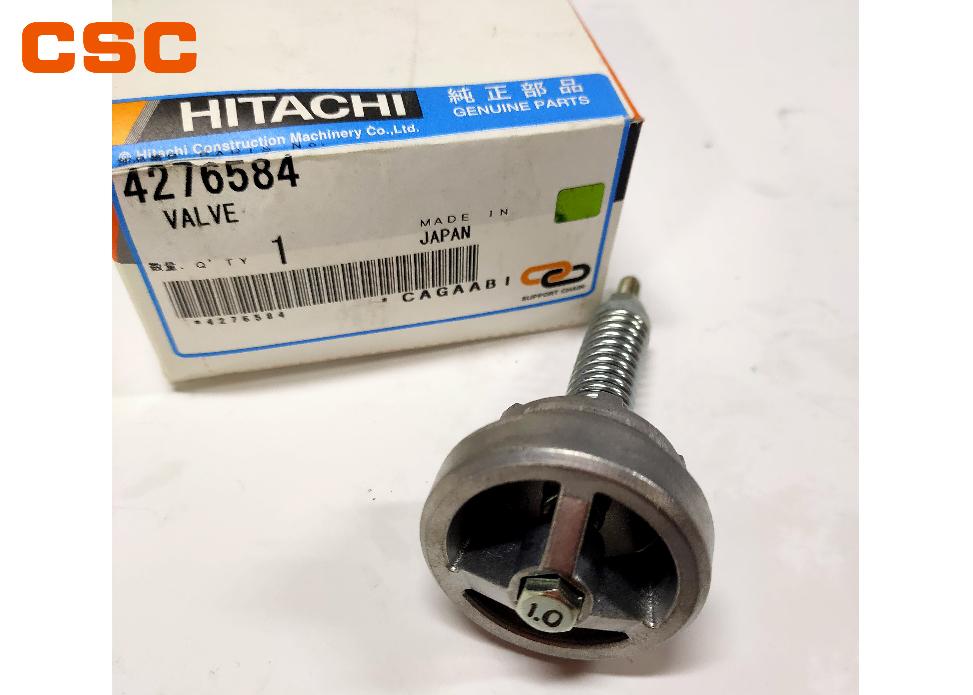 Excavator Hitachi Electric Parts Check Valve ZAX200/200-5G/240-3 4276584 4255211