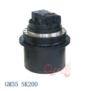 Wholesale Construction Machinery Parts SK200 Excavator Hydraulic Parts Hydraulic Travel Motor GM35 from china suppliers
