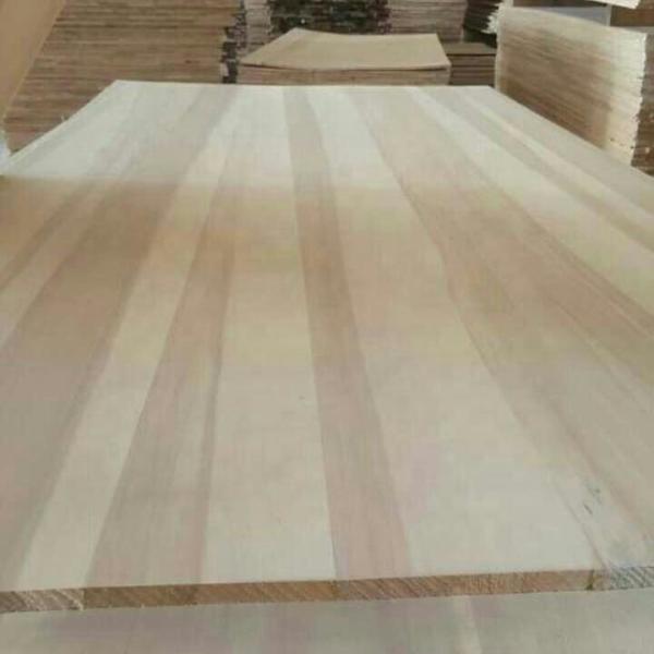 Poplar Wood Panel Solid Wood Board AA AB Grade Length 100mm-2440mm Online