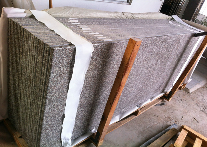 G664 Bainbrook Brown Granite Look Countertops With Rounded Corners