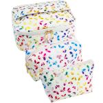 Women 3pcs Polyester Multifunction Large Toiletry Bag