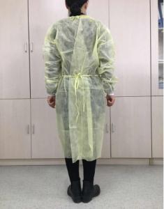 Wholesale Wholesale Hospital Medical PP Non-woven Blue Cheap Disposable Isolation Surgical Gown from china suppliers