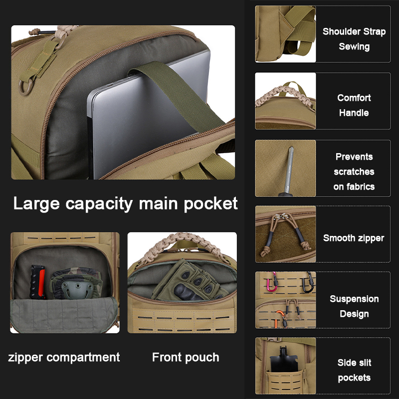 OEM ODM Waterproof Tactical Backpacks Outdoor Activities Hunting Mountaineering Bag