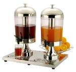Stainless Steel Double Juice Dispenser