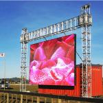 500x1000 die casting ultra thin&fast installation outdoor P4.81 rental led