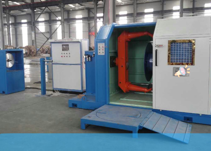 Inverter Control 1250mm 30KW Cantilever Type Wire Single Twisting Equipment