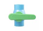 Plastic PVC Ball Valve ABS Handle Socket For Water Control