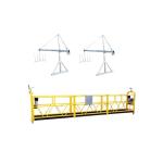 Aluminum ZLP630 6 meters counter weight building maintenance gondola for sale