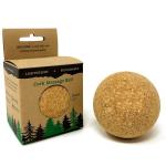 soft flexible Natural Cork Massage Ball , Wood Color Large Cork Ball