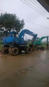 Wholesale SK100 USED EXCAVATOR , KOBELCO USED WHEEL EXCAVATOR 100 ton from china suppliers