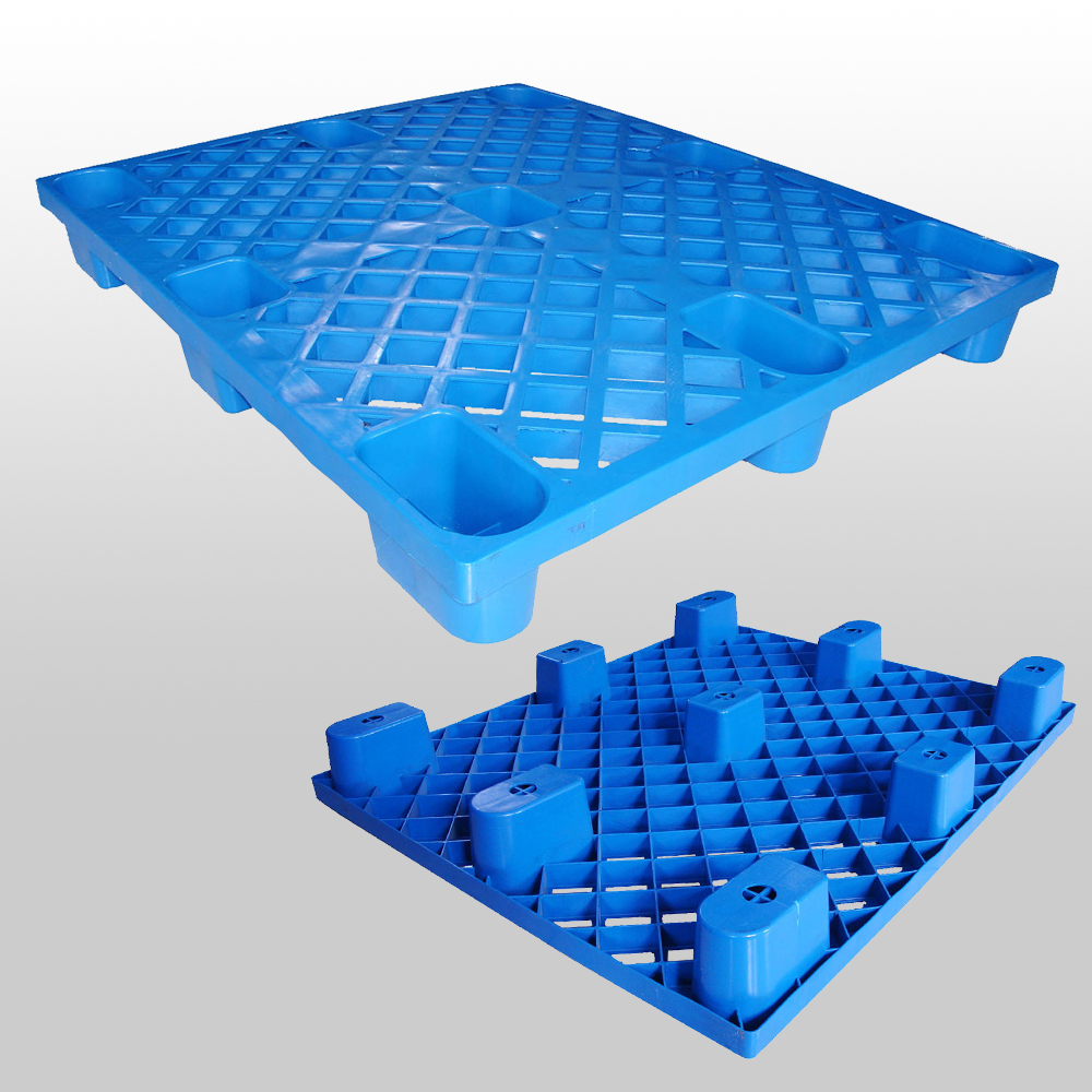 Cheap black shipping plastic pallet Manufacturer for export light duty nestable plastic pallet