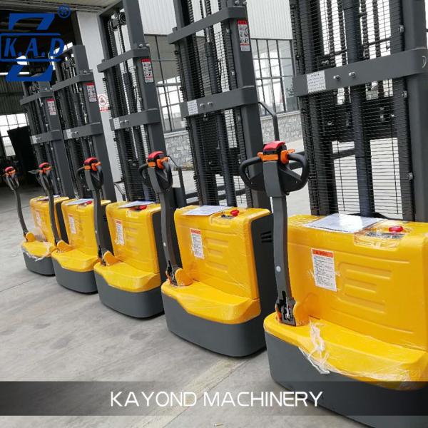 CDDW1630 Electric Pallet Stacker 1600kg Load 3000mm Lift Height