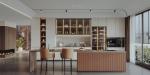 High End Marble Sintered Stone Glass Lacquer Modern Kitchen Cabinet