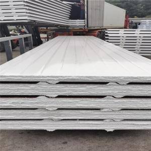 Wholesale wine red 1050mm type eps sandwich roof panel for temporary hospital from china suppliers