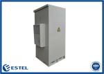 Anti Corrosion 40U IP55 Outdoor Telecom Cabinet With AC Front Door Maintenance