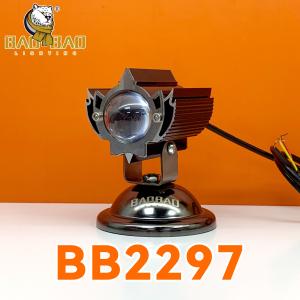 Wholesale Aluminum 1 Len Red Devil Eyes White Yellow Flashing 12-80V Mini Driving Light Motorcycle Front Light from china suppliers