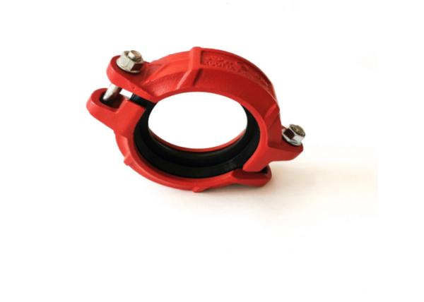 Quality Female Thread Ductile Iron Fitting 300PSI Rigid Flexible Coupling for sale