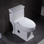 Heritage American Standard One Piece Elongated Toilet Soft Closing Seat 29in