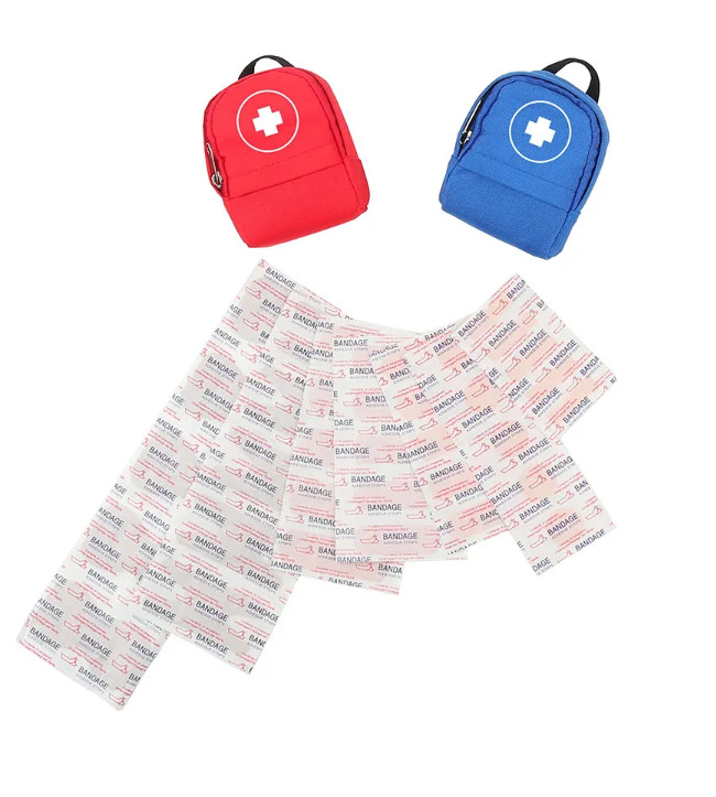 Portable Mini Backpack First Aid Kit Emergency Waterproof For Children