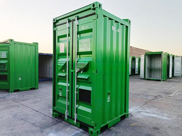 DNV 2.7-1 Standard 6ft Offshore Dry Container with Middle Deck Steel and Corten Material Optional Color/Logo
