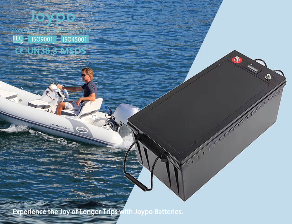165Ah 12V Lithium Boat Battery A Grade Rechargeable LiFePO4 6000 Cycles