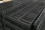Four Curved Welded Wire Mesh Panel 50X100mm Galvanized Security Fence