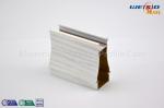 Industrial White Wood Grain Aluminium Profiles For Windows And Doors