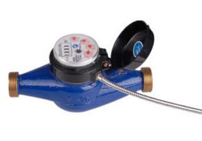 Remote Reading Brass Water Meter Residential Photoelectric Direct Reading Post