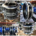 Stainless Steel Flange Rubber Expansion Joint For Industrial Piping Systems For