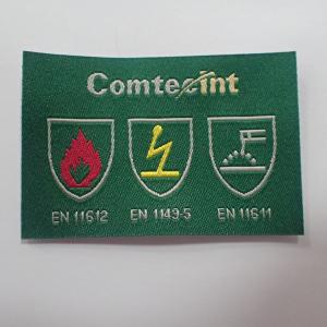 Wholesale Damask Logo Tag Clothing Woven Label For Bags Garment Shoes T shirts from china suppliers