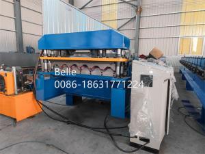 Wholesale TR6 Metal Roofing Sheet Roll Forming Machine Controlled By PLC from china suppliers