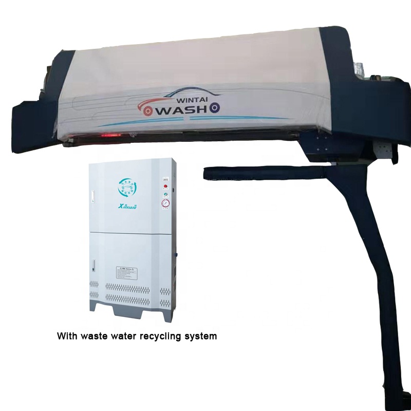 80-120kg Flushing Pressure T9 Touchless Car Washing Machine with 8000mm Track Length No Touch Automatic Car Wash