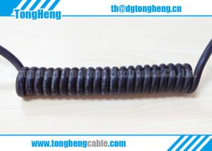 Wholesale Fire Retardant VW-1 Extremely Resilient Coil Spiral Cable from china suppliers