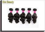 8 inch 6A Grade Loose Wave Virgin Human Hair Extensions With Thick Bottom