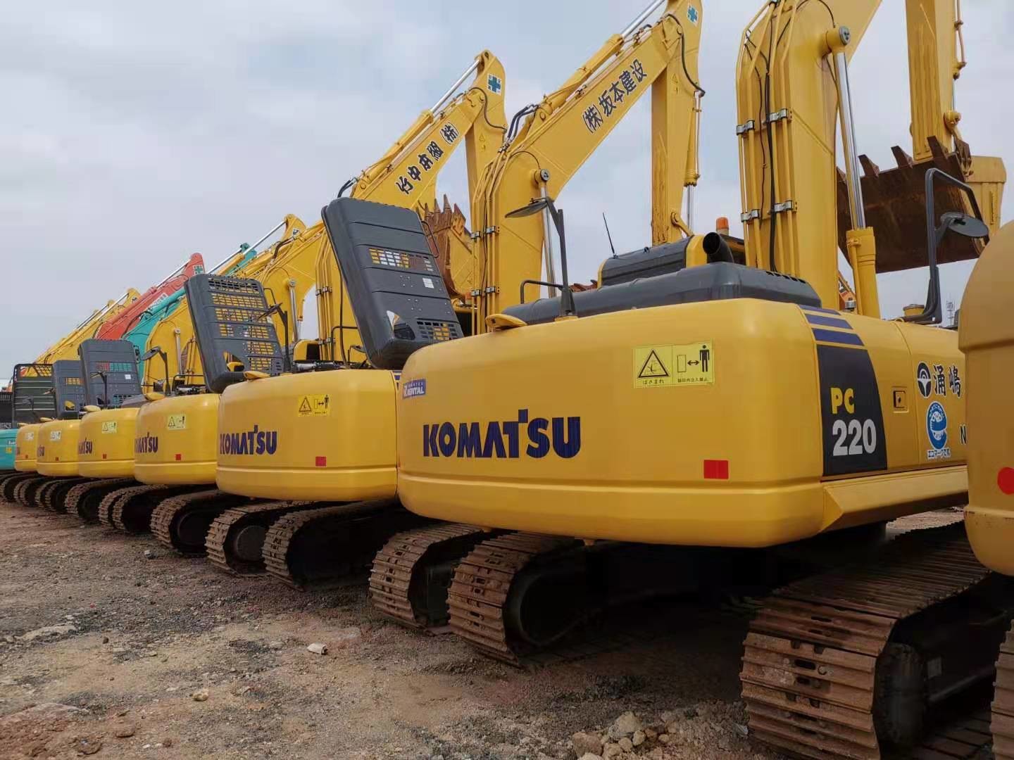 0.97m3 Bucket PW160-7 16 Ton Used Komatsu Excavator