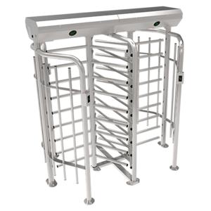 Wholesale ZKTECO FHT2300D high quality 304 stainless steel full height turnstile security system from china suppliers