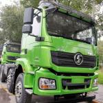 Left Steering Shacman X3000 Tractor Truck , Double Row Seat Heavy Truck Head
