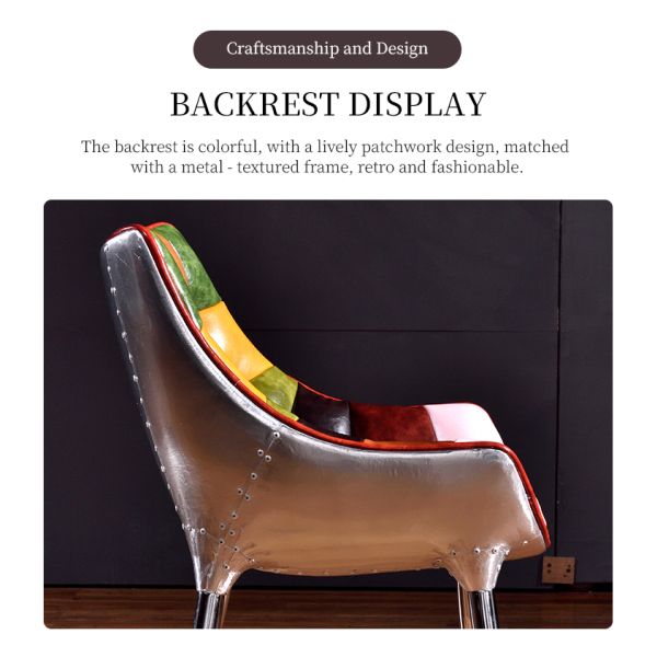 Nidea #8886 Aviator Industrial Retro Chairs Sofa Lounge Personalization Pub Club Studio Furniture Luxury Chair Sandalye