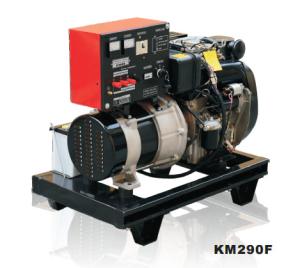Wholesale Open Frame Air Cooled Small Diesel Generator Silent KM290FT from china suppliers