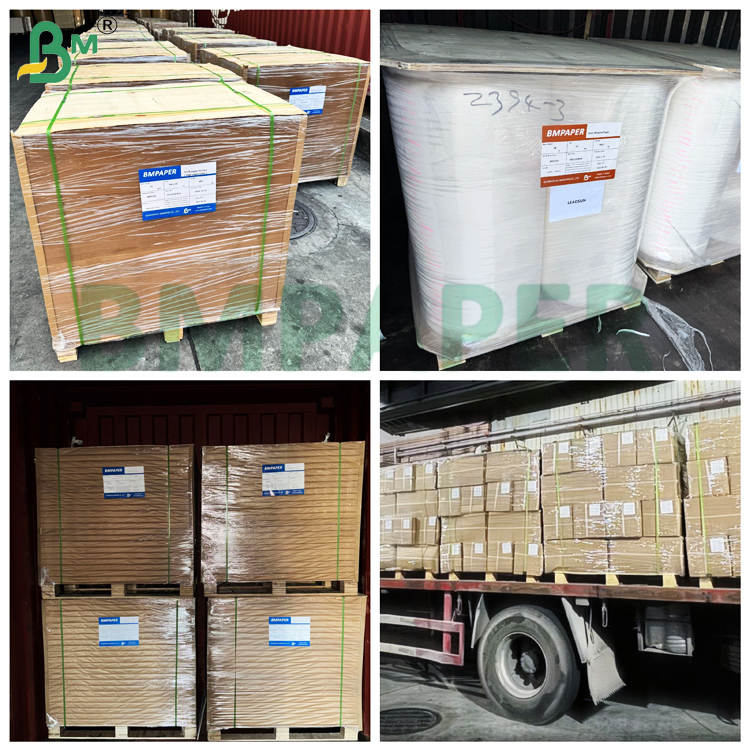 75g Yellowish Smooth Uncoated Woodfree Paper  For Textbook