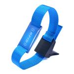 Customized PVC Tags Nylon Rfid Festival Wristbands