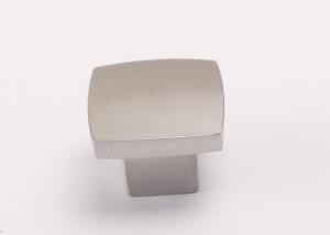 Wholesale Square Bathroom Cabinet Knobs , Durable Zinc Alloy Furniture Drawer Knobs from china suppliers