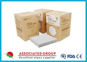 Wholesale Fragrance Free Medline Hospital Dry Baby Wipes Chemical Free 80Pcs Per Box from china suppliers