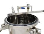 Water Treatment 304 316L Sanitary Stainless Steel Strainer Microporous Cartridge