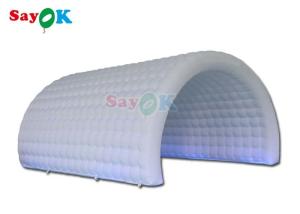 Wholesale PVC Tarpaulin Inflatable Party Tunnel Outdoor Led Light Blow Up Sport Tunnel from china suppliers