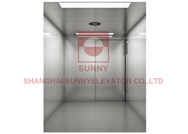 Big Capacity 4panel Center Opening Freight Cargo Goods Lift Elevator For