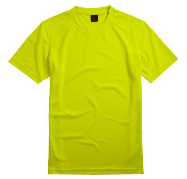 Bright Color Crew Neck Plain Bamboo T Shirt Mens Short Sleeve Eco Friendly