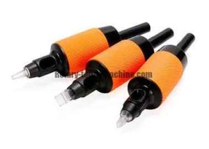 Wholesale Hummingbird Tattoo Machine Tubes Tips Grip Yellow Color E.O. Gas Sterilized 25mm Diameter from china suppliers