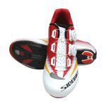 Colored Road Racing Bicycle Shoes , Dampproof Road Bike Cycling Shoes Mesh