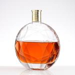 Hot Stamping Square Shape Glass Container Perfume Bottles for Beverage Packaging